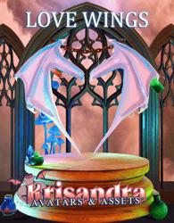 LOVE WINGS (3D ASSET)