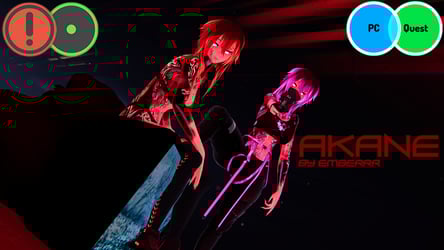 Akane - Cybernetic Sniper (VCC/SPS/Quest/Green Ver.) Unity 2022