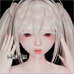 ✧*..´  handmade albino texture for Sleepless Head (1 tone)