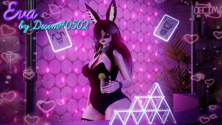 Eva - Card Dealer Bunny [PC & QUEST Compatible] 