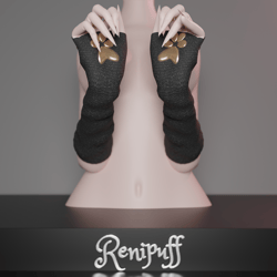 "Come here Kitten" gloves