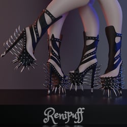 "At your own risk" Heels