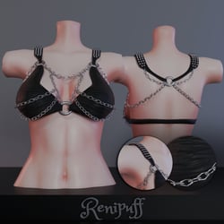 "Sweet Dark Thoughts" Bra