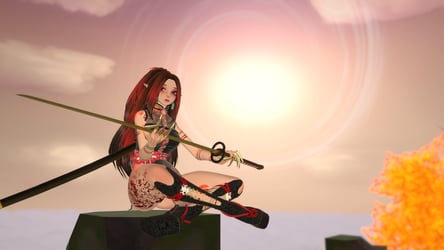 Rin- The Sword Saint (PC ONLY+GoGo Locomotion) AVATAR COLLAB!