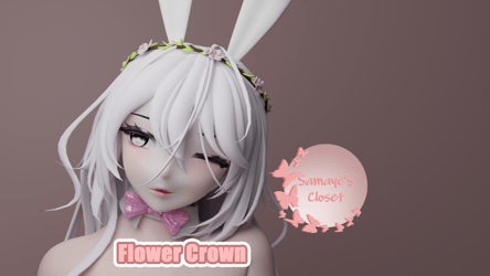 Simple Flower Crown (Free for Server Boost)