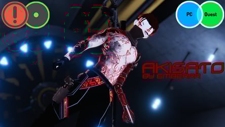 Akisato - Cybernetic Sniper (VCC/SPS/Quest/Green Ver.) Unity 2022