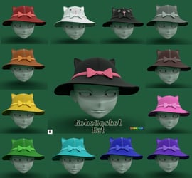 Neko Bucket hat