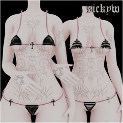 ✧*..´  gothic set / Vrchat asset