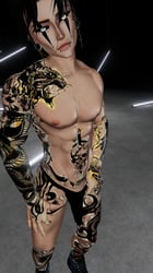 Tigers Eye Tattoo Texture (Ace V4) 4x Shaders, Multiple Versions!