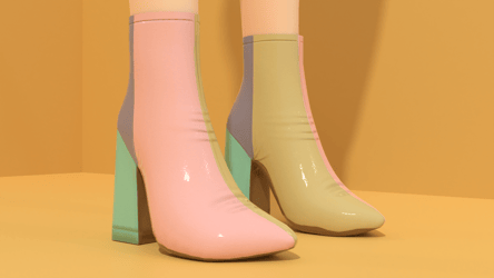 .:Beautsie:. Multicolour Boots