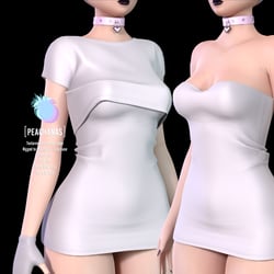 Tube Dress and Tee