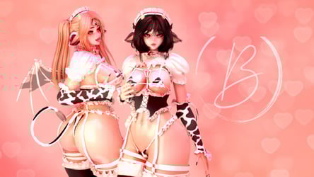 Daisy Cow girl Vrchat Avatar
