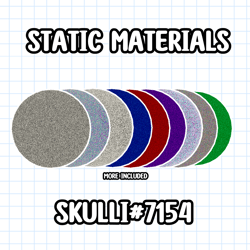 [Free] Static Materials - Quest Compatible