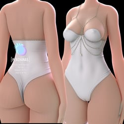 Chains & Bodysuit [Zinpia Fit]