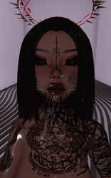 SAK YANT FEMALE FACE TEXTURE- ARCADE