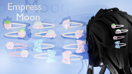 Cute Hair Clip Bundle (Free in Nitro)