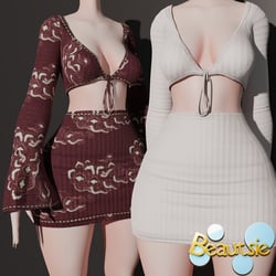 .:Beautsie:. Top and Skirt