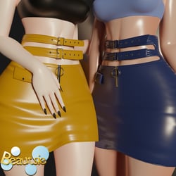 .:Beautsie:. PVC Skirt