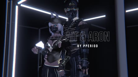 AIT & ARON ROTT Couple VCC Physbones/SQUISHBONEs By P (PC+DPS)