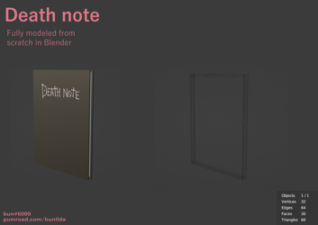 Death Note (FREE) Asset For VRChat