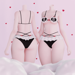 Bianca Lingerie - VRChat Asset