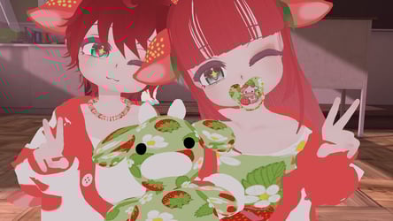 Strawberry Cow Chibi!! Pc/Quest