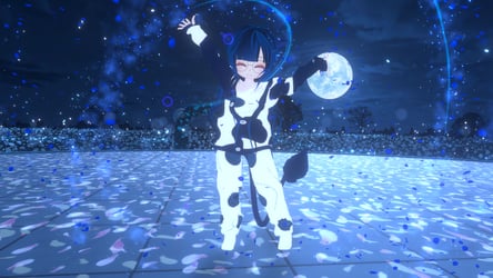 Blueberry Cow Chibi!! Pc/Quest