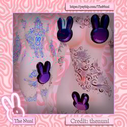 Flowerbunny - Pandabear base