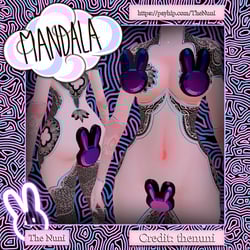 Mandala - Skin base with tattoos