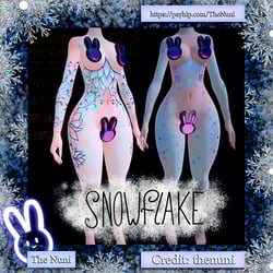 Snowflake - Female Pandabear base