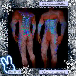 Snowflake textures (Ace v3) - Transparent Tattoo texture