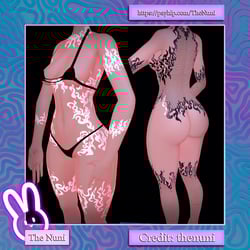Elicia Tattoo texture - Panda/Zinfit