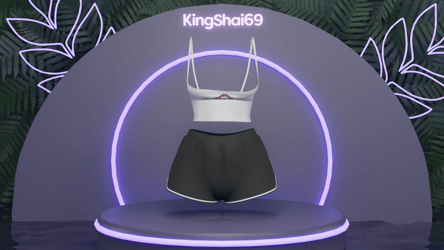 Fuck me shorts (+top)