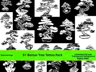 Bonsai Tattoo Pack