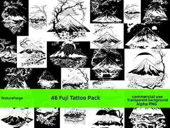 Fuji Tattoo Pack