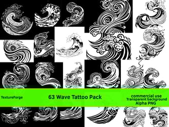 Wave Tattoo Pack