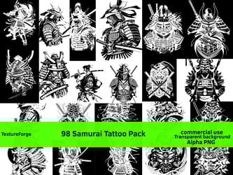 Samurai Tattoo Pack