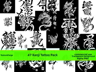 Kanji Tattoo Pack