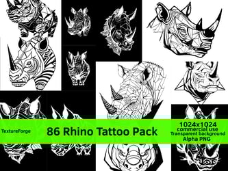 Rhino Tattoo Pack