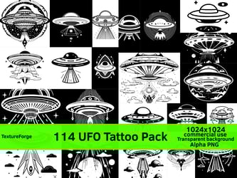 UFO Tattoo Pack