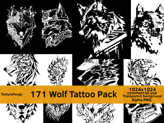 Wolf Tattoo Pack