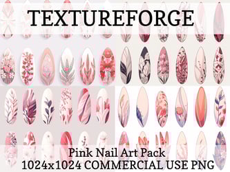 Pink Nail Art Pack