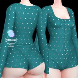 Pajama Bodysuit [Zinpia Fit]