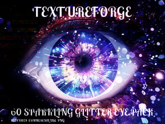 60 Sparkling Glitter Eye Pack