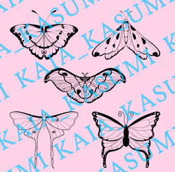 Butterfly and Moth Artist Pack V1