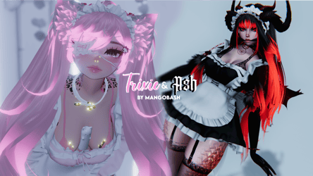 ASH AND TRIXIE - THE MAID GF'S | PHYSBONES