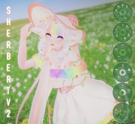 Sherbert the Unicorn V2 || VRCHAT Avatar (PC Only)