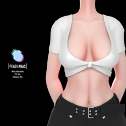 Tight Crop Top [Zinpia Fit]
