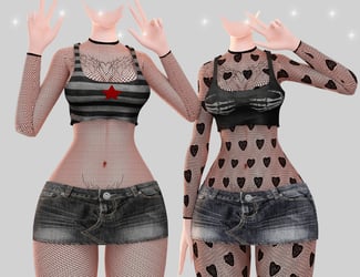 Panda outfit / C&P / Vrc asset