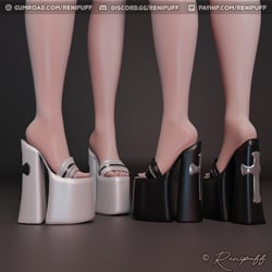 "One Step Ahead" Heels